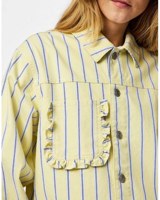 Pieces Natural Denim Jacket