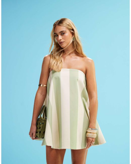 ASOS Blue Lantern Mini Sundress
