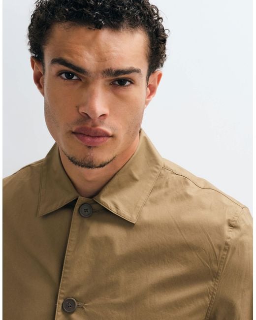 Mango Blue Short Jacket for men