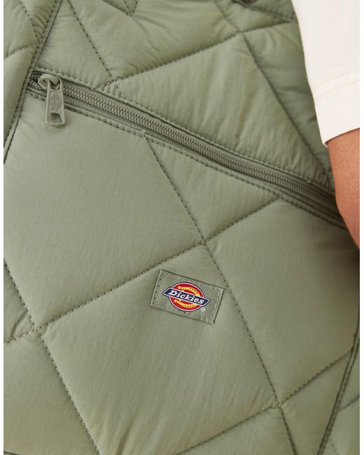 Dickies Green – samburg – gesteppte tragetasche