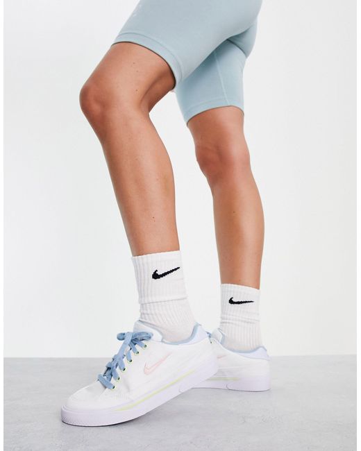 Nike Gts '97 Canvas Sneakers in White | Lyst