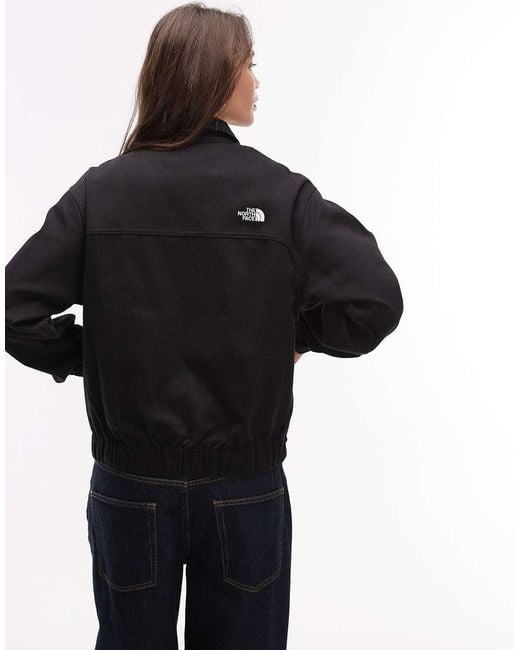 The North Face Black Twill Collared Jacket