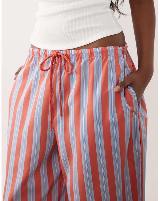 ASOS Pink Poplin Pyjama Pants