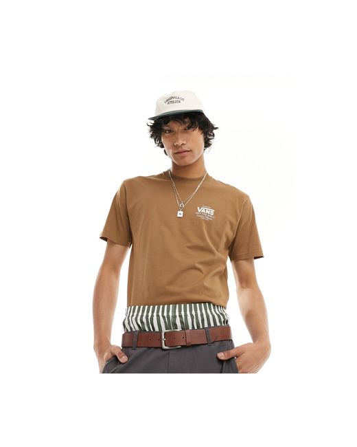 Holder classic - t-shirt imprimé au dos - marron Vans pour homme en coloris Brown