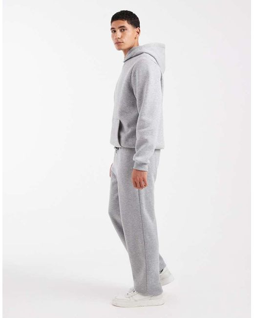 ASOS Black Essentials Straight Leg jogger for men