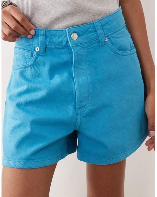 ASOS Blue Longer A Line Short