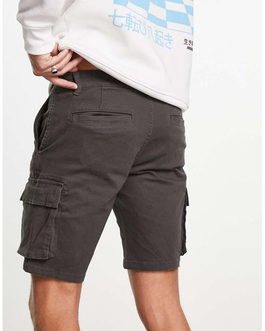 Only & Sons Cargoshort in het Black voor heren