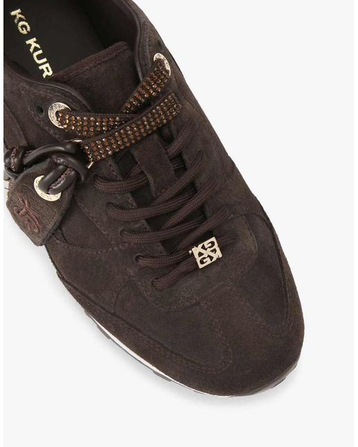 KG by Kurt Geiger Black Lorelei Trainers