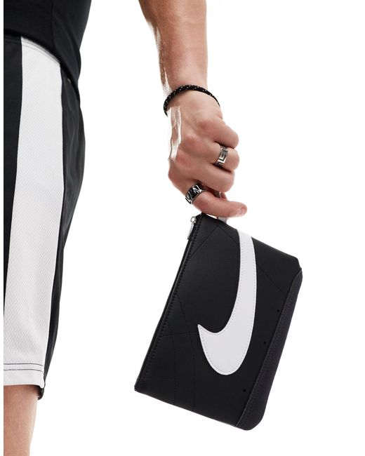 Nike Black Icon Blazer Large Wristlet Bag for men
