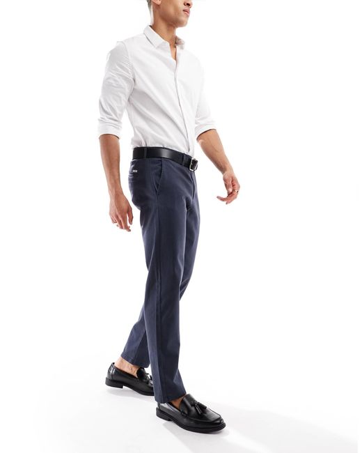 JJ Rebel – locker geschnittene chinohose in Blue für Herren