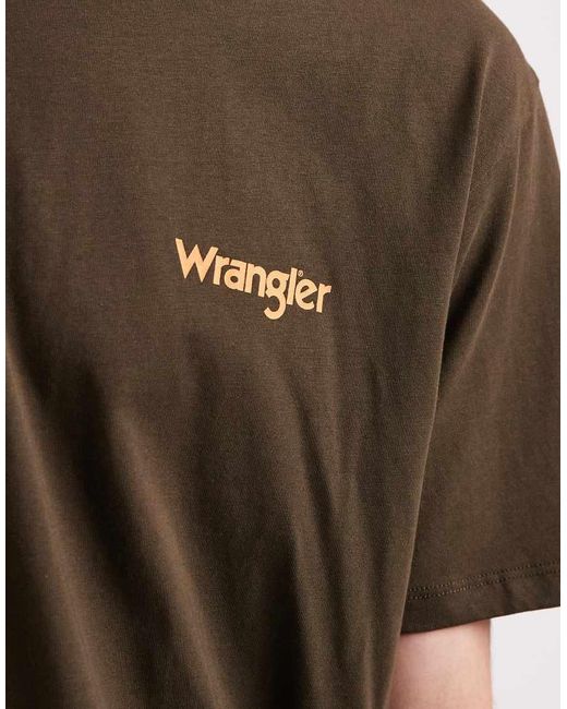 Wrangler White Vintage Tee for men