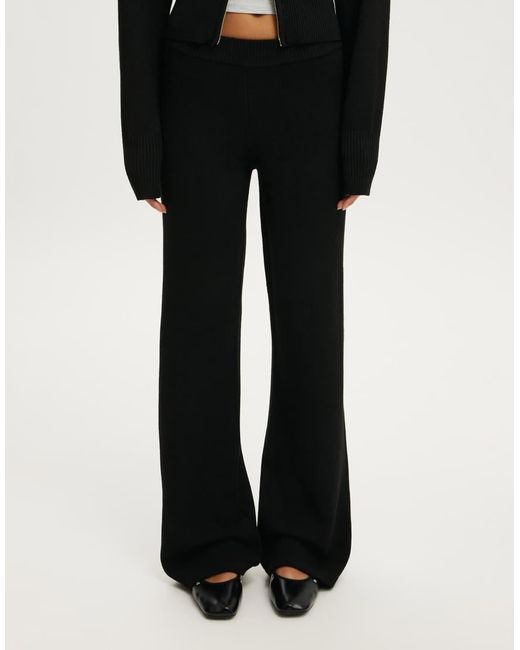 Cotton On Black Lotus Knit Pant