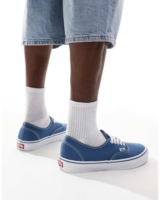 Vans Blue Authentic Trainers for men