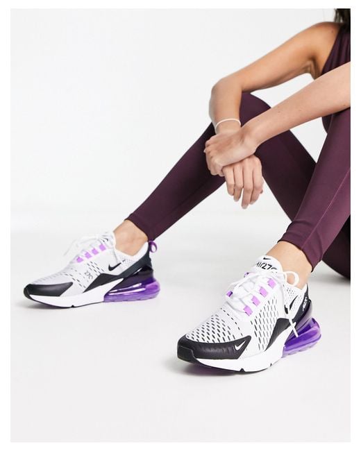 Zapatillas en blanco y violeta air max 270 de Nike de color Blanco | Lyst