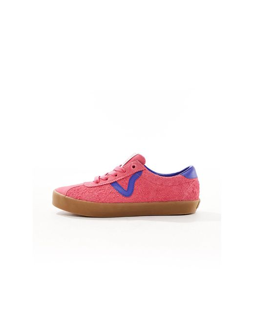 Vans Pink Fu Sport Low Sneakers With Rubber Sole