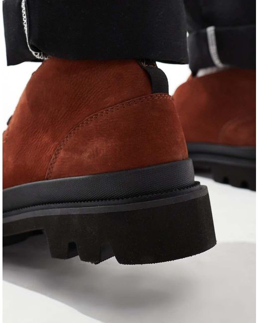 Botas Desert Badell De Clarks-Marrón Clarks de hombre de color Black