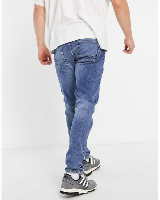Only & Sons Blue Jog Jeans for men