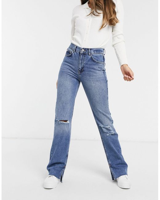Pull\u0026Bear Denim Tall 90s High Waist 