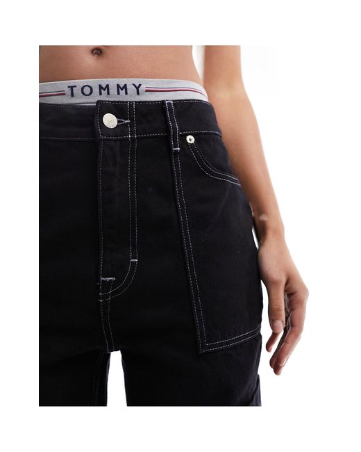 Remastered - jeans lavaggio di Tommy Hilfiger in Black