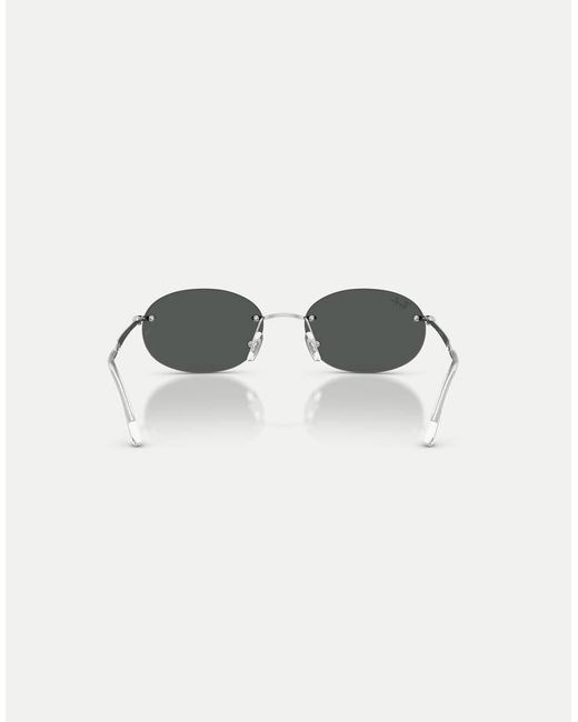 Ray-Ban Multicolor Oval Sunglasses With Lens