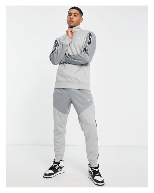Nike Repeat Pack Poly Knit Trackies in Grey for Men | Lyst Australia