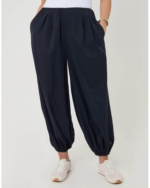 Threadbare Blue Balloon Trousers With Pockets