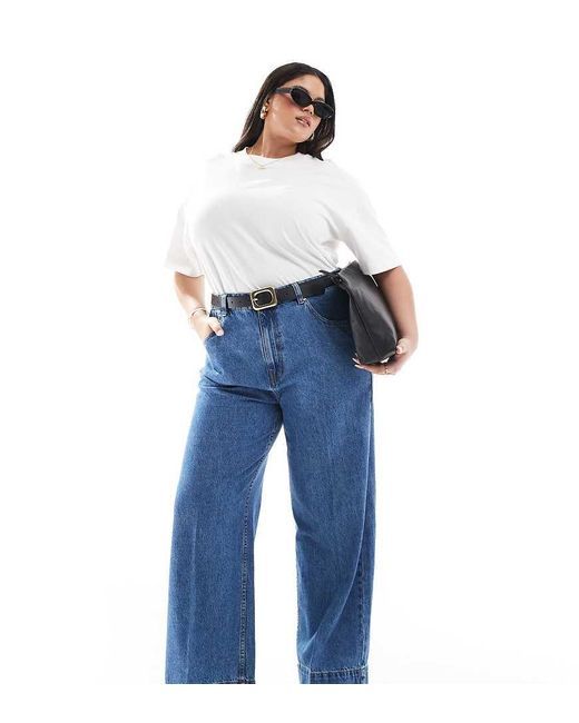 ASOS Asos Design Curve in het Blue