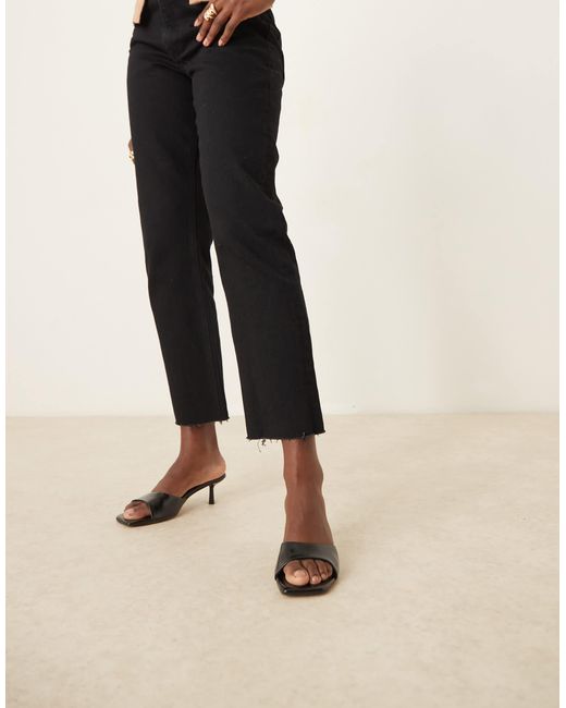 ASOS Black – hyped – mules