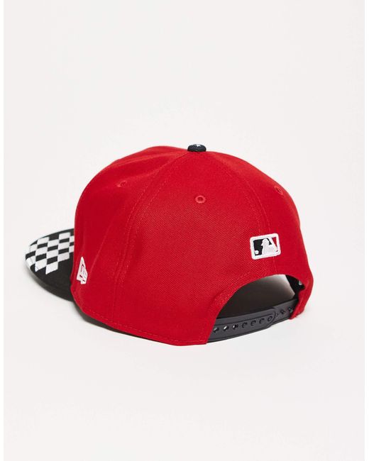 Cincinnati reds 9fifty - casquette à damier KTZ