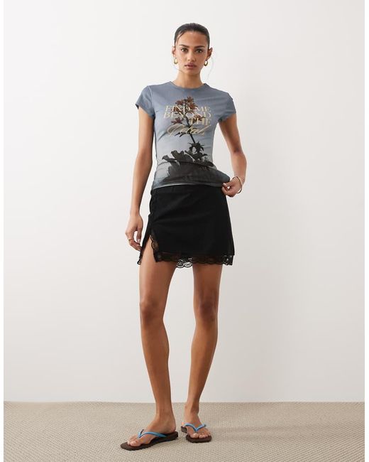 ASOS Blue Short Sleeve Baby Top