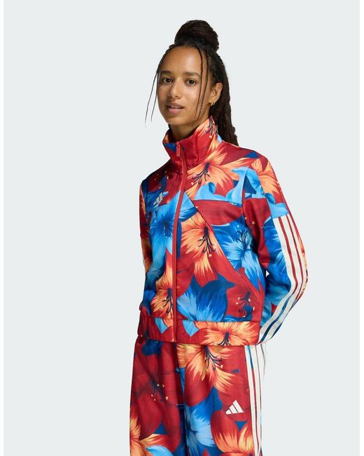 Adidas Originals Red X Farm Rio House Of Tiro Track Top