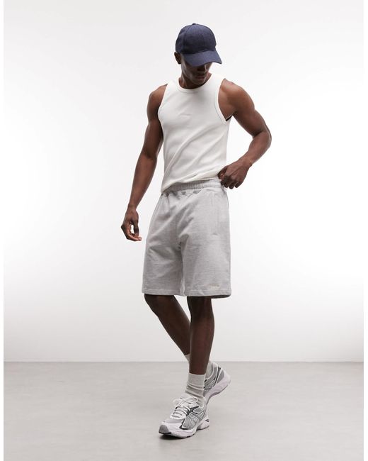 Bermuda molletonné Prohibited pour homme en coloris White