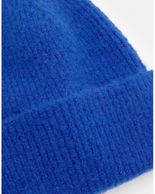 Pull&Bear Blue Knit Beanie