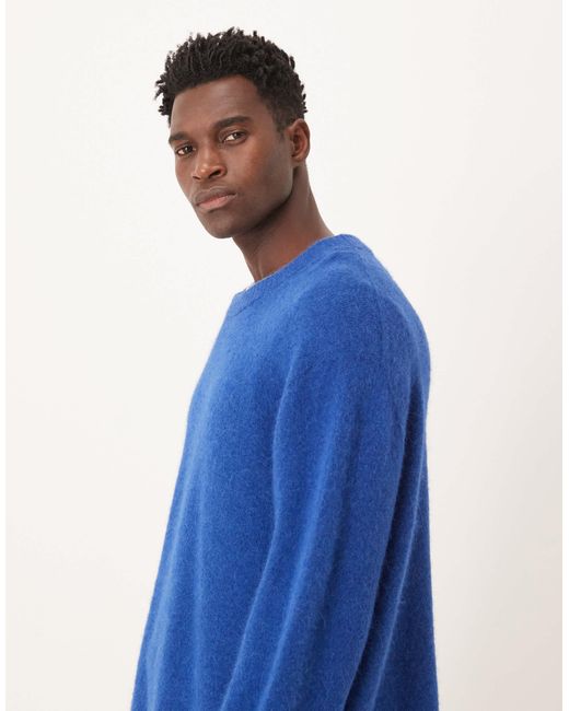 ARKET Blue Alpaca Wool Blend Jumper for men