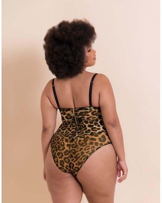 Curvy Kate Brown Scantilly Icon Plunge Strapless Multiway Padded Fuller Bust Body