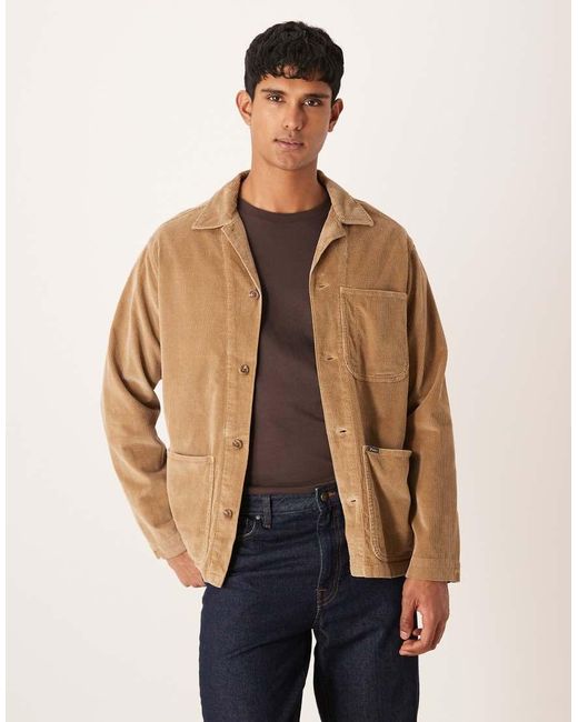 Polo Ralph Lauren Blue Label Logo Heavyweight Cord Shirt Jacket for men