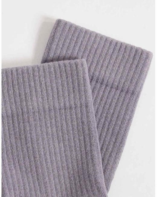 4505 Natural Icon 2 Pack Non Slip Grip Pilates Crew Socks
