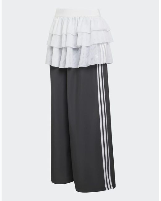 Adidas Originals White Lace Adilenium Fb Tp Trousers