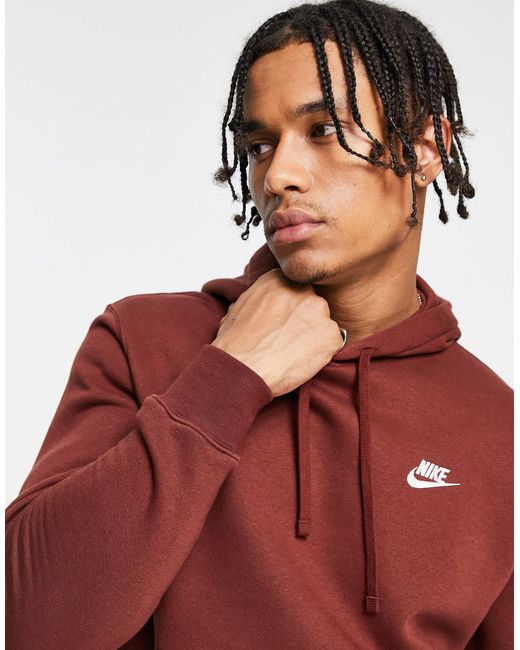 brun nike hoodie