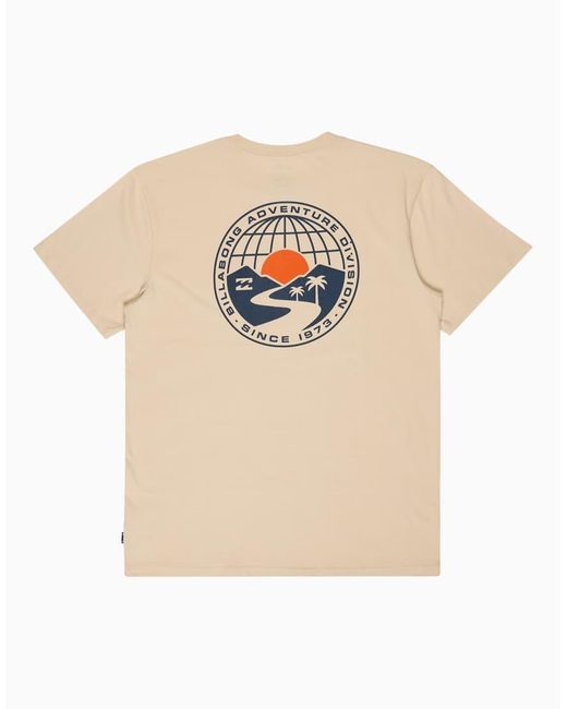 Billabong Natural Rockies Short Sleeve T-Shirt for men