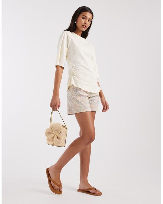 Wrangler Natural Denim Cowboy Shorts
