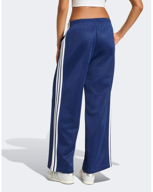 Adidas Originals Blue Stadium 3-stripes Track Pants