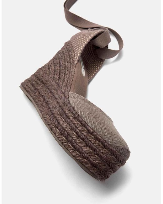 Pull&Bear Brown – espadrilles