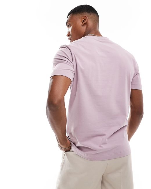 Boss – tchup – t-shirt in Purple für Herren