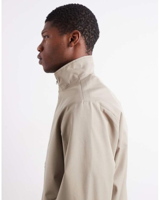JJ Rebel Natural Harrington With Double Zip for men