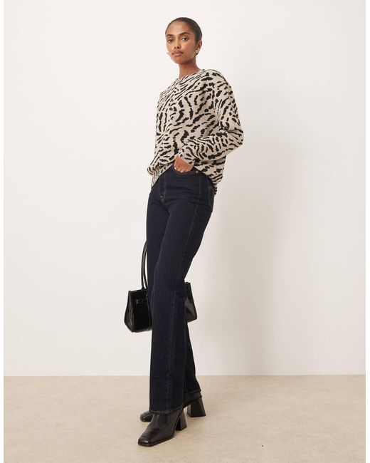 Mango Natural Round Neck Sweater