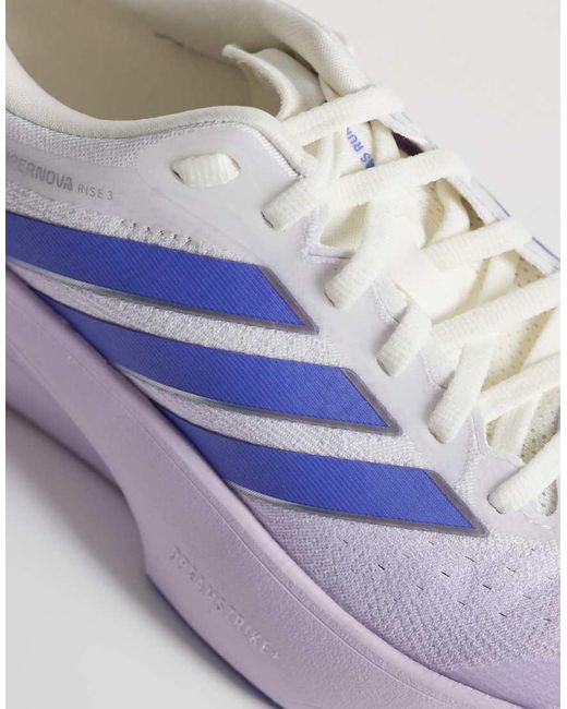 adidas Originals Adidas Running Supernova Rise 3 Trainers in Purple ...