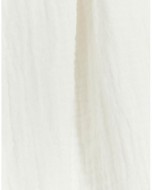 River Island White Co-Ord Linen Short