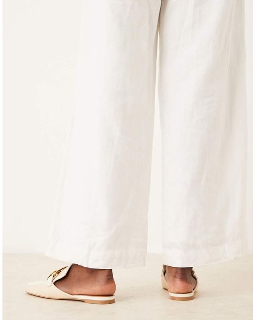 Asos Design di Asos Design Wide Fit in Natural
