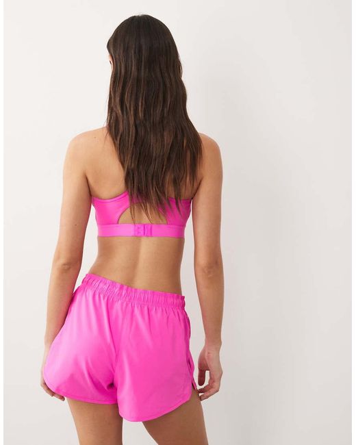 New Balance Pink Sport Essentials 3 Inch Shorts
